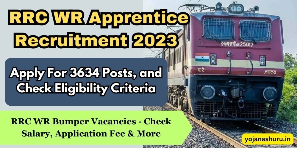 RRC WR Apprentice Recruitment 2023 Apply For 3634 Posts, Check Eligibility Criteria