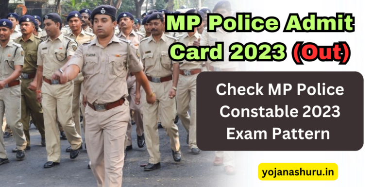 MP Police Admit Card 2023 Out, Direct Download Link here